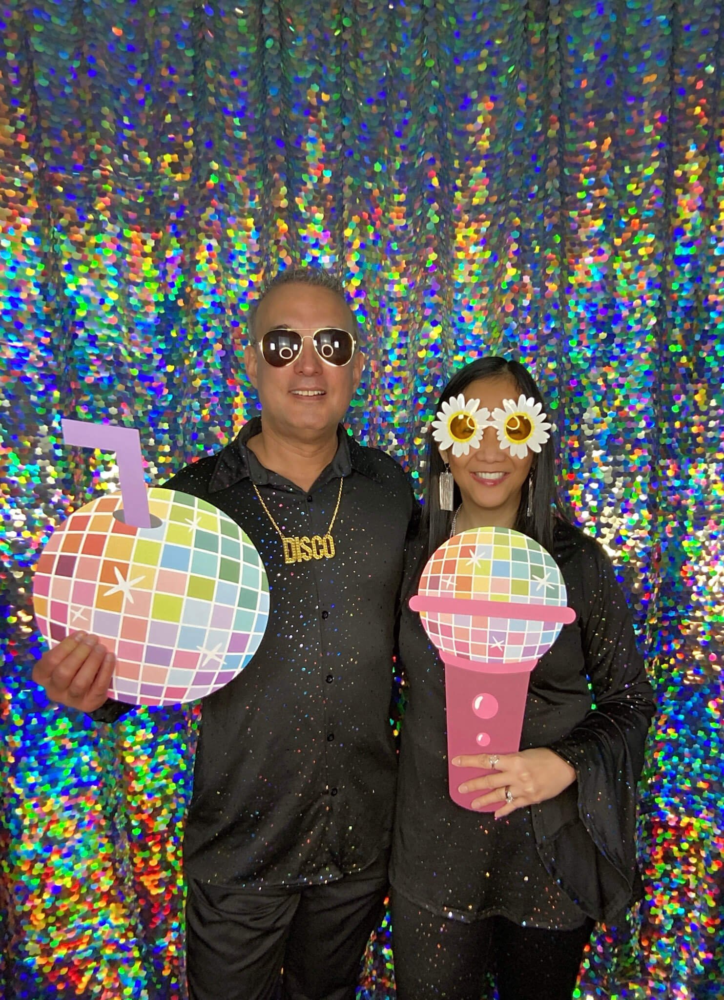 Disco themed celebration