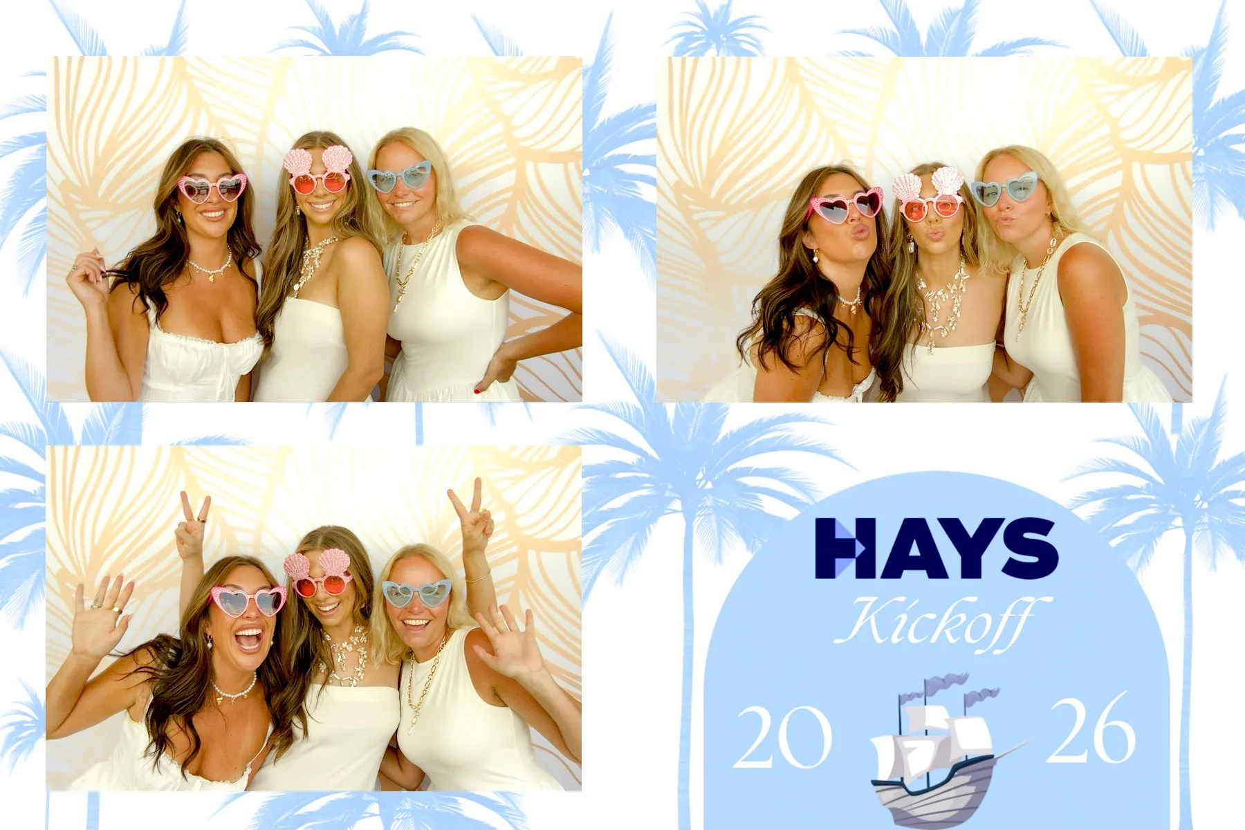 Corporate photo booth experience
