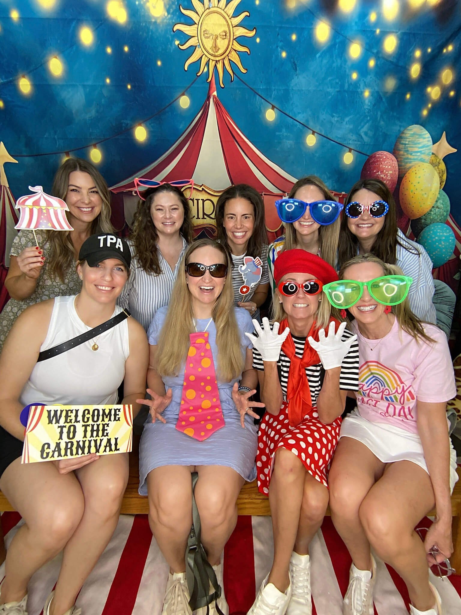 SJE school circus theme event