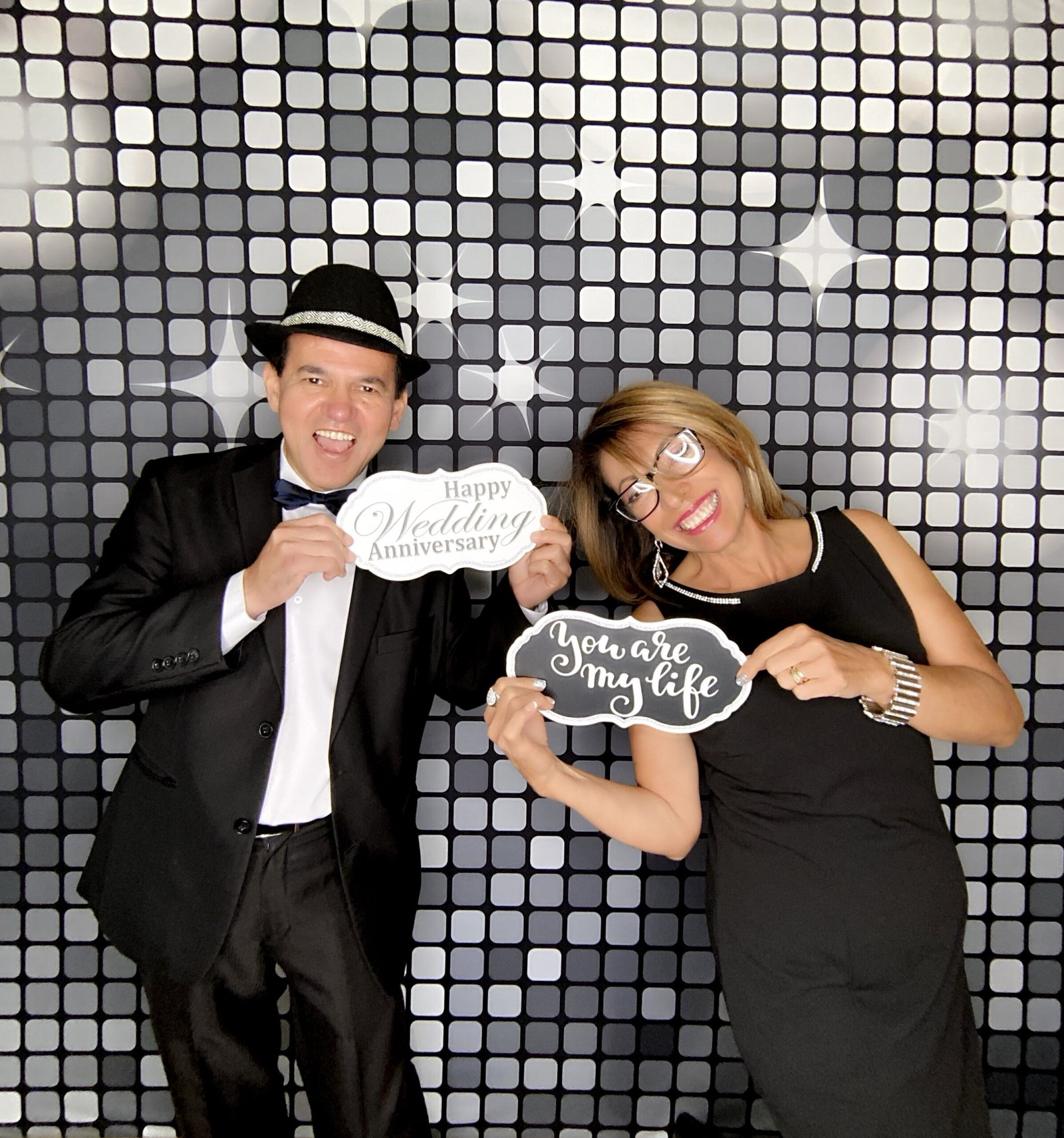 Sterling Luxe backdrop setup