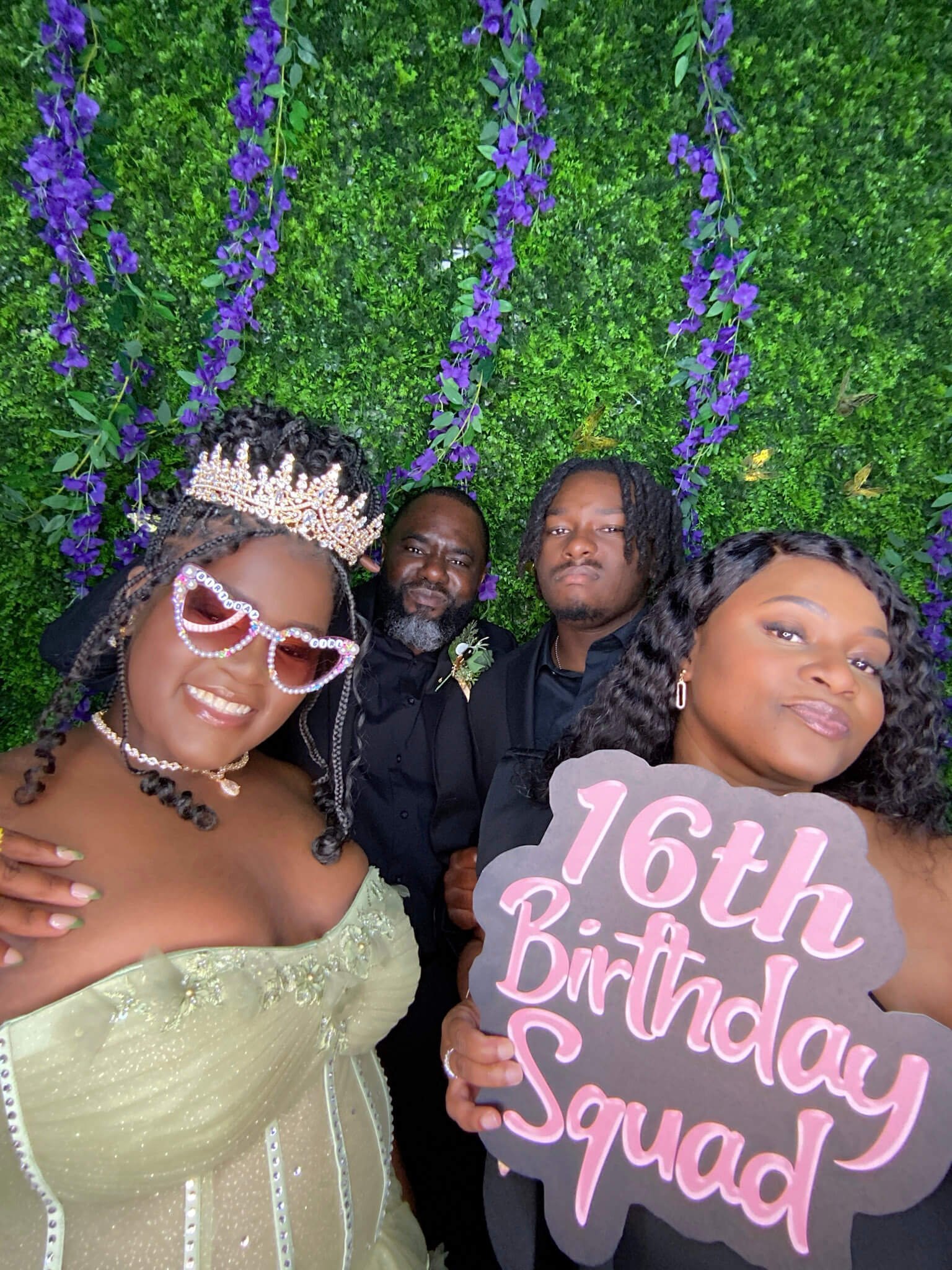 Sweet sixteen celebration