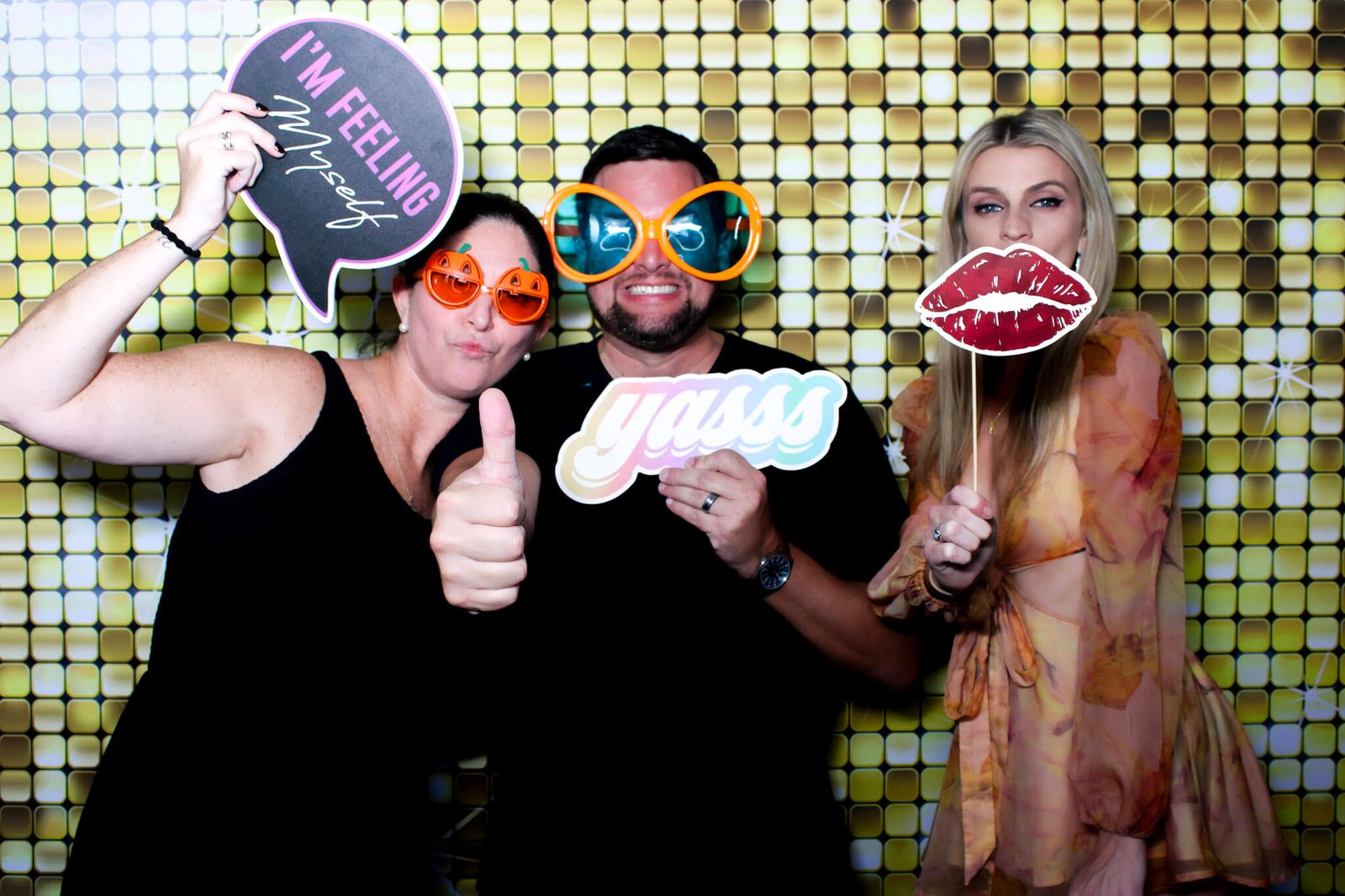 Themed birthday celebration guests